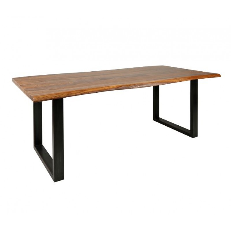 ZI Nutwood Dining Table 240cm Dark Grey